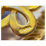 Assorted Vintage Brooches including Vintage Crown Trifari Brooches and a Vintage Coro Brooch