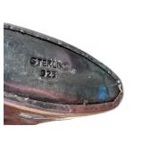 Vintage Sterling Silver Overlay Bottle