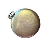 Antique Gold Tone Locket with Red Gemstones