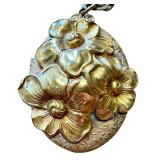 Vintage Gold Filled Locket Necklace