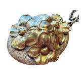 Vintage Gold Filled Locket Necklace