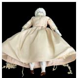 Beautiful Vintage Doll and Little Boy Blue China Cup, by Three Crowns Germany