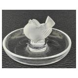 Vintage Lalique Bird Ring Dish