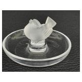 Vintage Lalique Bird Ring Dish