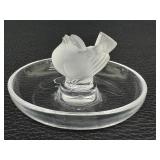 Vintage Lalique Bird Ring Dish
