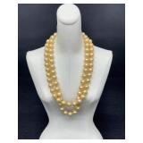 Vintage Marvella Double Faux Pearl Strand