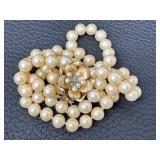 Vintage Marvella Double Faux Pearl Strand
