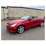 2012 Mercedes E350 Convertible...LOW MILES