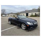 2011 Mercedes E550 Convertible