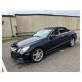 2011 Mercedes E550 Convertible