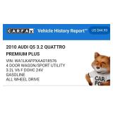 2010 Audi Q5 3.2 Premium AWD