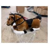 Rocking Horse Plush Ride on-See Description