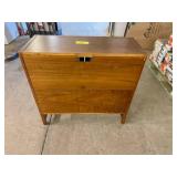 Warwick 2 Door Rattan Cabinet-33.9"x13.9"x32"-See Photos