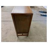 Warwick 2 Door Rattan Cabinet-33.9"x13.9"x32"-See Photos