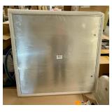 Aluminum Insulated Lockout Panel 36x36 w/Keys