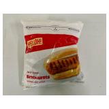 G. 2x 19oz Fully Cooked Bratwurst