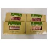 F. 4x 12oz Hickory Smoked Sliced Bacon-Heritage Farm
