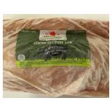 K. 7.30lbs Center Cut Pork Loin-Applegate Naturals