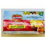 MM. 16ct Del Monte Cherry Mixed Fruit Cups