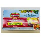 MM. 16ct Del Monte Cherry Mixed Fruit Cups