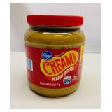 MM. 4lb Kroger Creamy Peanut Butter-7/2025