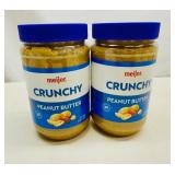 MM. 2x 2lb 8oz Meijer Crunchy Peanut Butter-7/2025