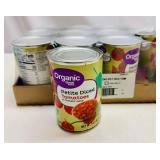 MM. 12x 14.5oz Organic Petite Diced Tomatoes