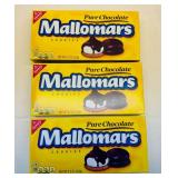 MM. 3x 18ct Nabisco Mallomars Cookies