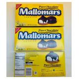 MM. 3x 18ct Nabisco Mallomars Cookies