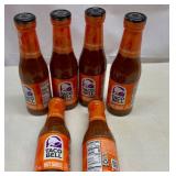 MM. 6x 7.5oz Taco Bell Hot Sauce