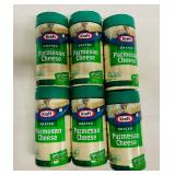 6x 8oz Kraft Grated Parmesan Cheese
