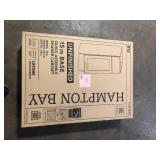 Hampton Bay 15 in. W x 24 in. D x 34.5 in. H Ready to Assemble Base Kitchen Cabinet in Unfinished with CLICKREADY Technology Customer Returns See Pictures