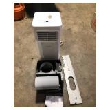 Vissani 5,000 BTU (DOE) 115-Volt Portable Air Conditioner Unit Cools up to 150 sq. ft. with Dehumidifier and Remote in White  Customer Returns See Pictures