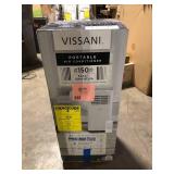 Vissani 5,000 BTU (DOE) 115-Volt Portable Air Conditioner Unit Cools up to 150 sq. ft. with Dehumidifier and Remote in White  Customer Returns See Pictures