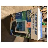 ARCTIC AIR 1300 CFM 3-Speed Settings Portable Evaporative Air Cooler with up to 500 sq. ft. Cooling   Customer Returns See Pictures
