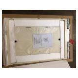 Martin Svensson Home Elegant 38 in. White with Grey Top TV Stand Fits TVs up to 42 in. with Adjustable Shelf   Customer Returns See Pictures