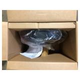 Hampton Bay 1-Light Black Warehouse Pendant Hanging Light with Metal Shade  Customer Returns See Pictures