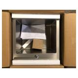 Attop Handmade Stainless steel 18 in. Single Bowl Top Mount Scratch-Resistant Nano Drop-in Kitchen Sink With Strainer  Customer Returns See Pictures