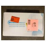 BWE Waterfall Tall Spout Single Hole Single Handle Vessel Sink Faucet in Brushed Gold  Customer Returns See Pictures