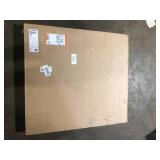 Hampton Bay 38 in. W x 34.5 in. H Kitchen Island Decorative End Panel in Unfinished for CLICKREADY Technology   Customer Returns See Pictures