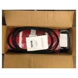 VEVOR Floor Heating Mat 100 Sq. ft Electric Radiant In-Floor Heated Warm System with Digital Floor Sensing Thermostat Customer Returns See Pictures