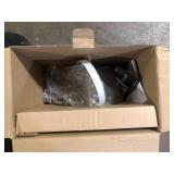 Artika Swirl 13 in. 1-Light Modern Chrome Integrated LED Flush Mount Ceiling Light Fixture for Kitchen or Bedroom Customer Returns See Pictures