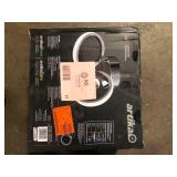 Artika Swirl 13 in. 1-Light Modern Chrome Integrated LED Flush Mount Ceiling Light Fixture for Kitchen or Bedroom Customer Returns See Pictures