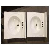 Lot of Cultured Marble Vanity Top Customer Returns See Pictures