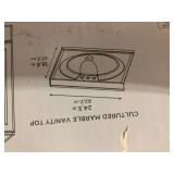 Lot of Cultured Marble Vanity Top Customer Returns See Pictures