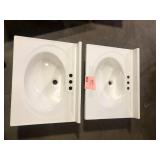 Lot of Cultured Marble Vanity Top Customer Returns See Pictures