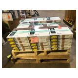 42 Boxes of TrafficMaster Honeycomb 4 MIL x 12 in. W x 12 in. L Peel and Stick Water Resistant Vinyl Tile Flooring (30 sqft/case)  Customer Returns See Pictures