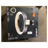 Artika Aiden 24 in. Indoor Black 8 Steps CCT 17.7 in. Integrated LED Ceiling Fan with Remote Included Customer Returns See Pictures