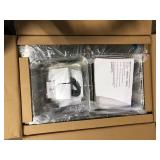 Glacier Bay 33 in. Drop-In 50/50 Double Bowl 20 Gauge Stainless Steel Kitchen Sink with Pull-Out Faucet Customer Returns See Pictures