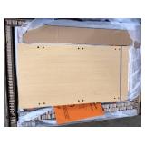 Hampton Bay 18 in. W x 24 in. D x 34.5 in. H Ready to Assemble Drawer Base Kitchen Cabinet in Unfinished with CLICKREADY Technology    Customer Returns See Pictures